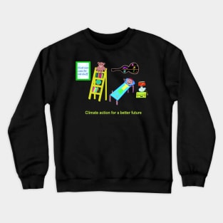 New uses for old stuff Crewneck Sweatshirt